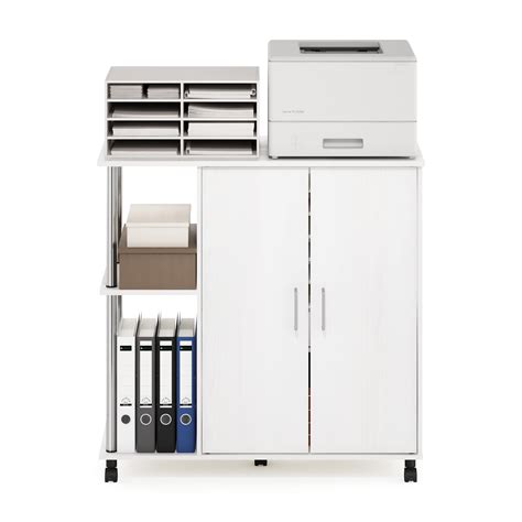 stainless steel printer cabinet|Furinno Helena Multipurpose Storage Cabinet/Shelves,Printer .